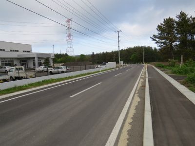 町道大間奥戸線道路