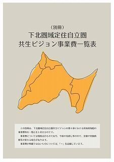 下北圏域定住自立圏共生ビジョン事業費一覧表